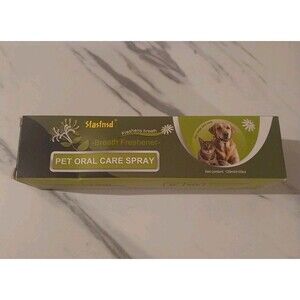 Breath Freshener Pet Oral Care Spray for Dogs & Cats – 120ml/4.05oz